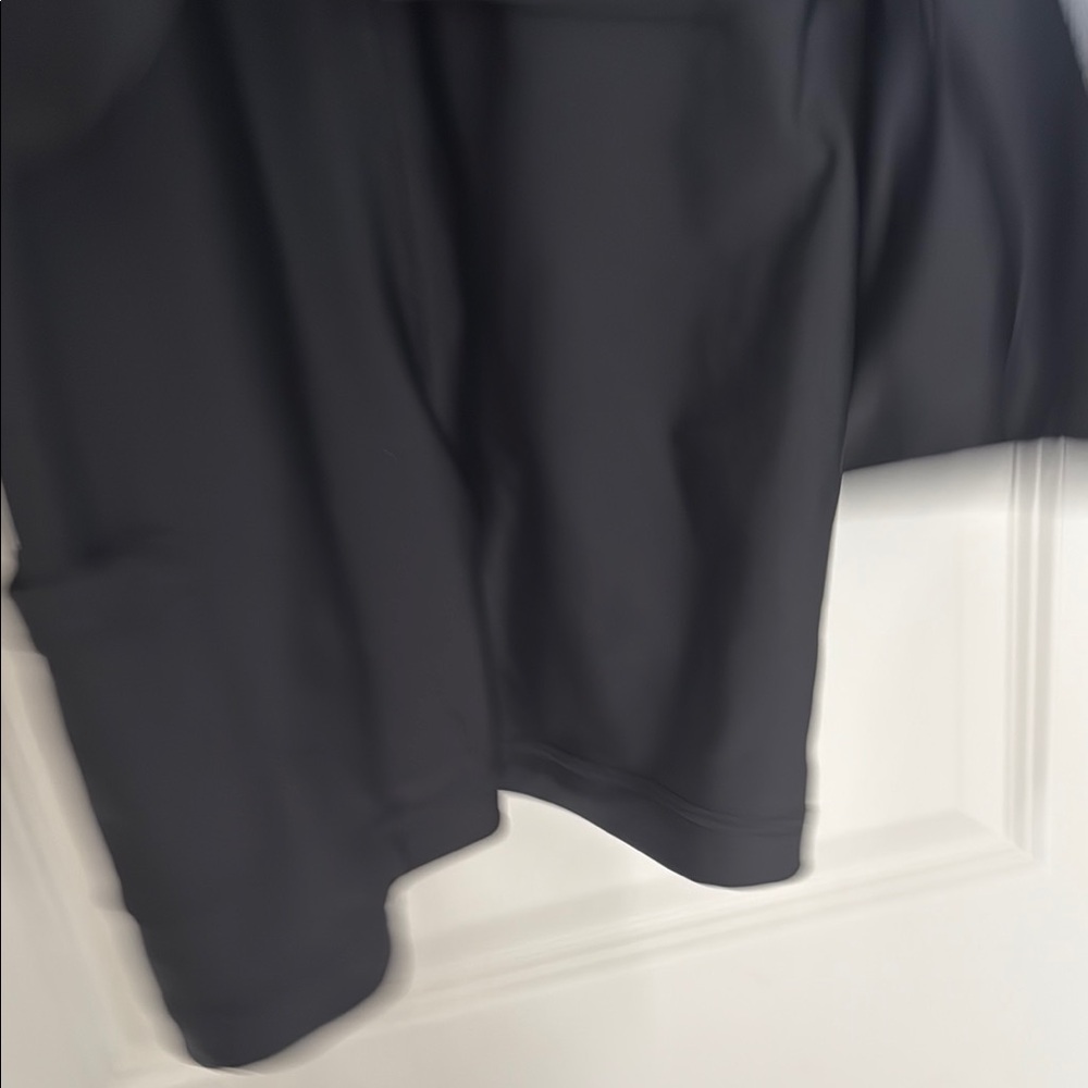 Black and White Mini Athletic Dress - Picture 2 of 4